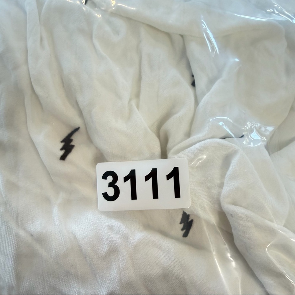 Rails Taylor White Flocked Lightning Button Down Long Sleeve Shirt 23111 - Picture 10 of 10